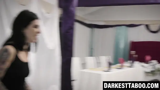 Teen girl licks MILF's pussy while getting fucked in doggystyle and missionary