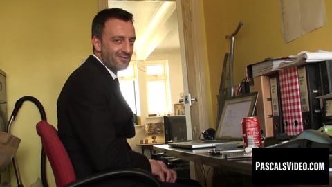 Hardcore session with submissive in sexy fishnet outfit