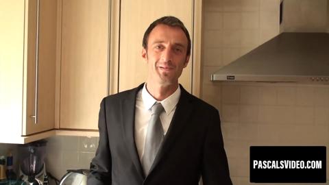 Lingerie babe Leah Lixx anal ends with cum in mouth