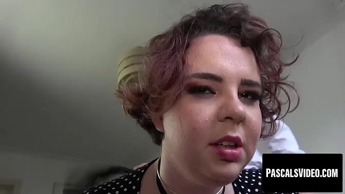 British submissive slut gets hard fucked in reverse cowgirl and receives a deepthroat BJ