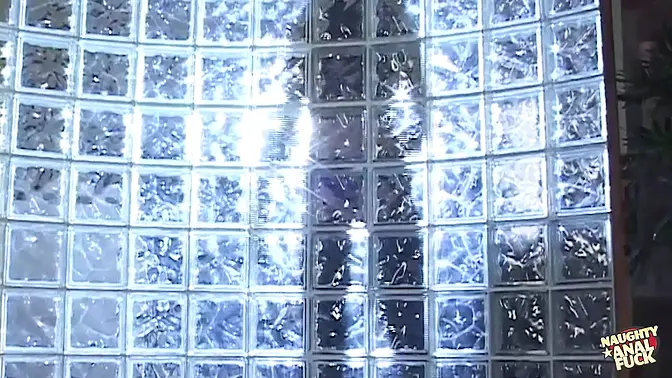 Mischevious ebony babe deepthroats and gets creampied