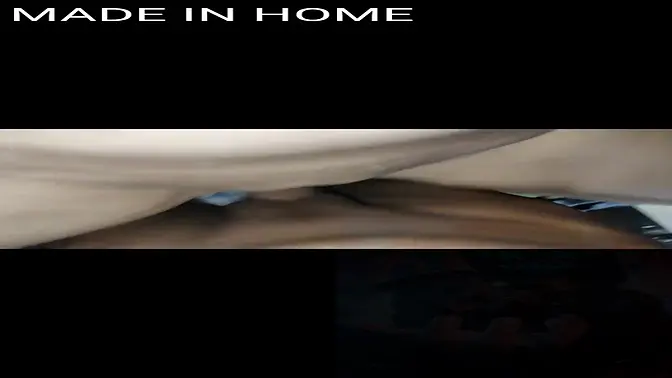 Couple watches movie and shares intimate moment