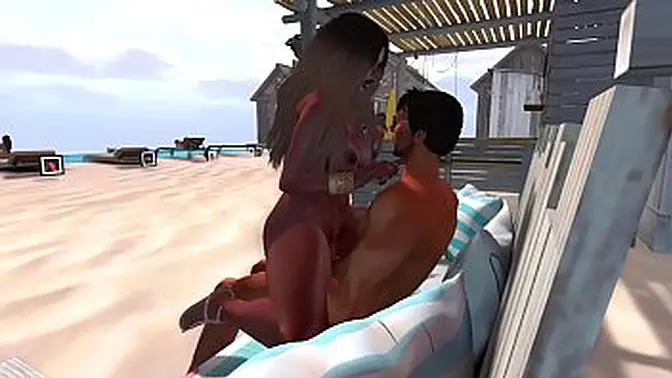 Surian Brandi gets banged on the beach