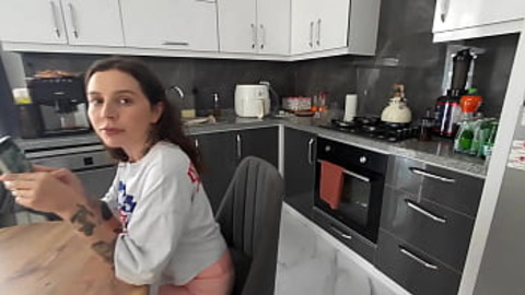 I don't care if you have a boyfriend! I want to fuck you in Ass, you're just a stepsister!