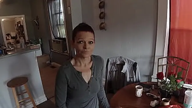 Throating Tony's gilf over some money