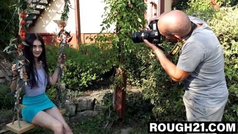 Teen Ginger Fox′s pussy tamed by big dick