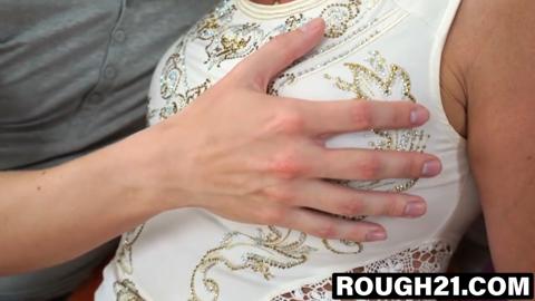 Anett's antique pussy hammered by Joshua's big dick