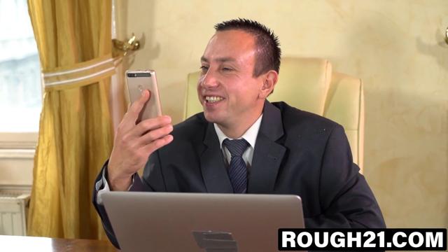 Chubby mature woman lets young guy take control