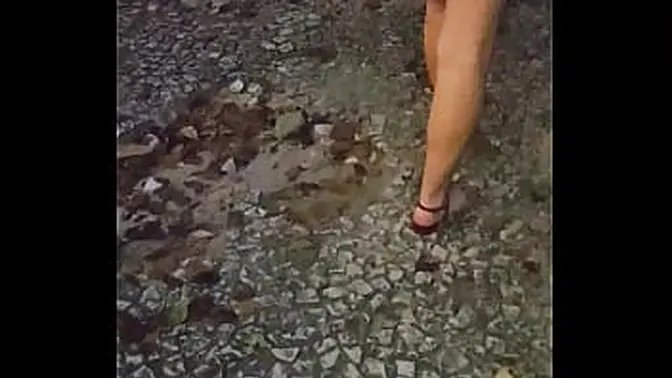 Exhibitionism in the park in sp