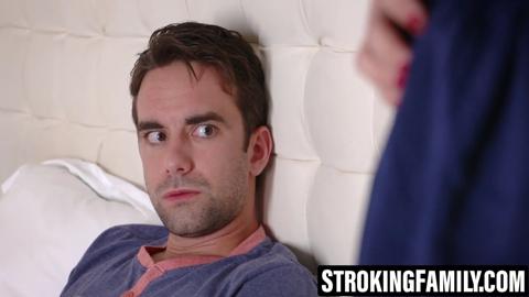 Vanessa Cage rides stepsons cock in shower quickie