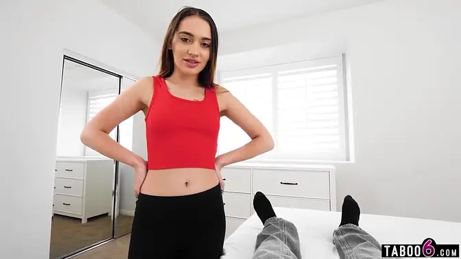 Teen girlfriend gets fucked hard doggystyle in POV hardcore