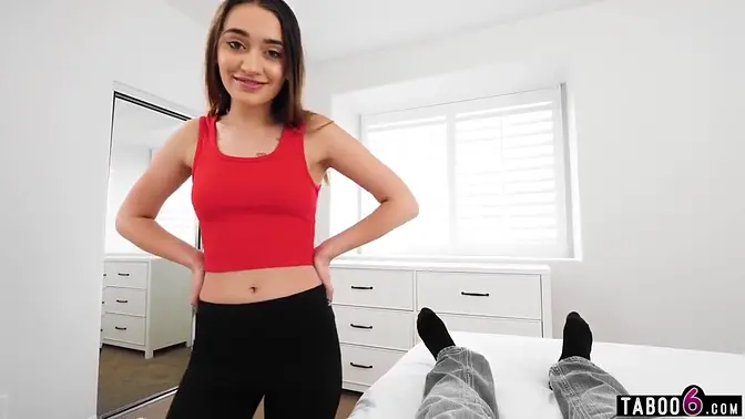 Teen girlfriend gets fucked hard doggystyle in POV hardcore