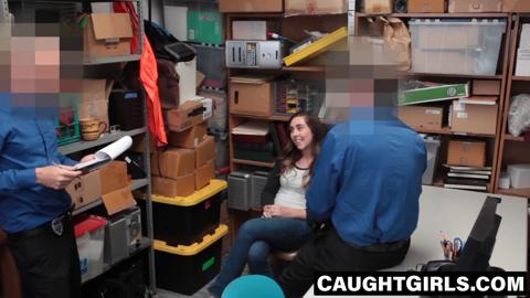 Young crook double stuffed by hung cops