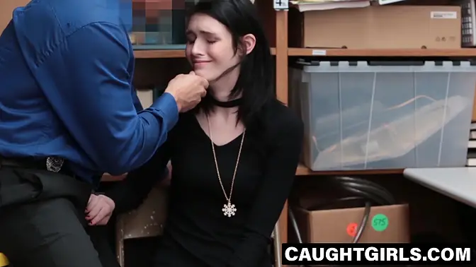 Teen thief fucks detective to avoid prison