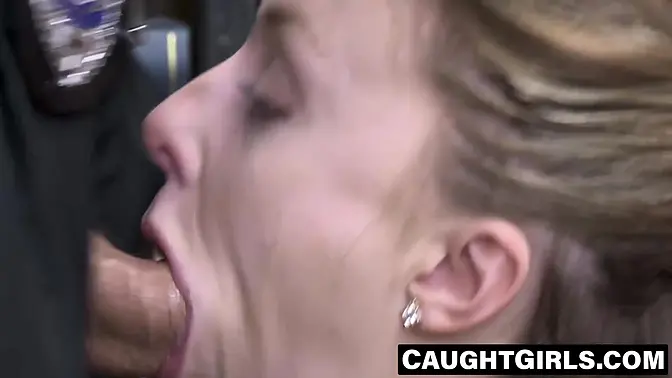 Officer Wrex teaches a lesson to naughty blonde teen Kate Kerzi