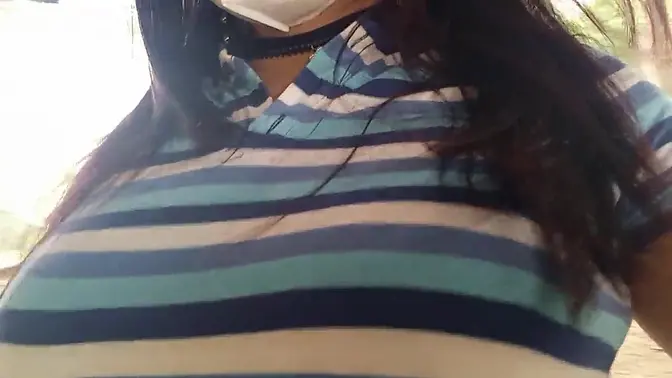 Widow seduces boyfriend on the farm and invites him to fuck