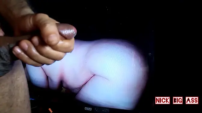 Amateur wife substitute wields big pussy lips on small & fat dicked man