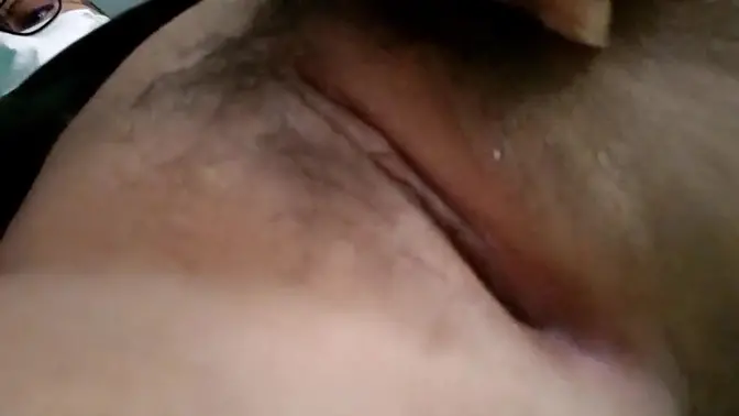 Dirty old cleaning lady shows off her huge pink pussy