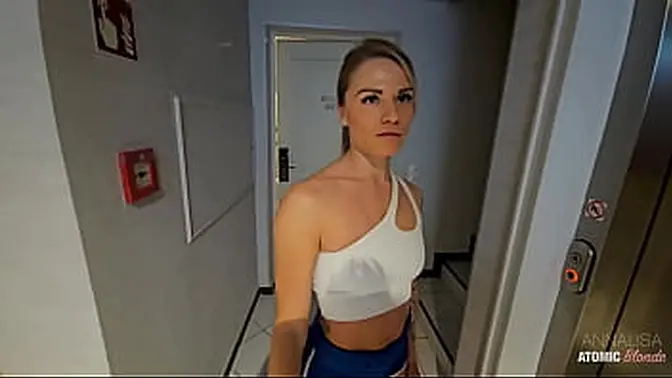 Real Blonde Sluts It Up With Big Cock During First Time Training Session