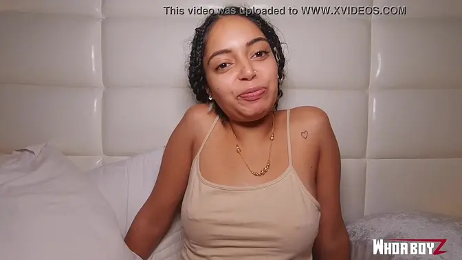 Big booty Latina slut takes big black dong for the first time