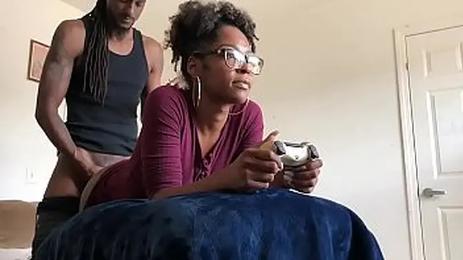 Dark allure of ebony beauties embracing deep penetration