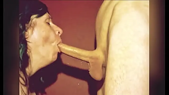 Sweetheart deepthroats uncut cock until he shoots his load in her mouth