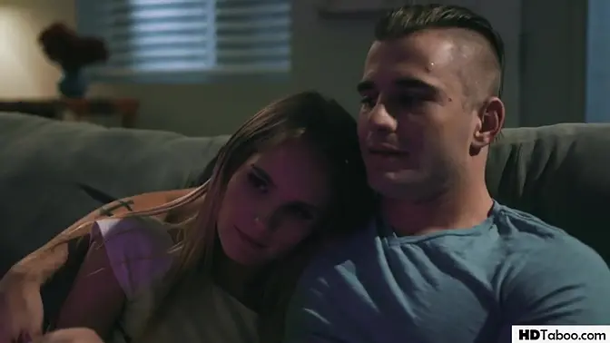 Crazy chick deepthroats and face fucks best friend