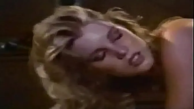 Vintage compilation of stunning blonde Shauna Grant in classic sex scenes