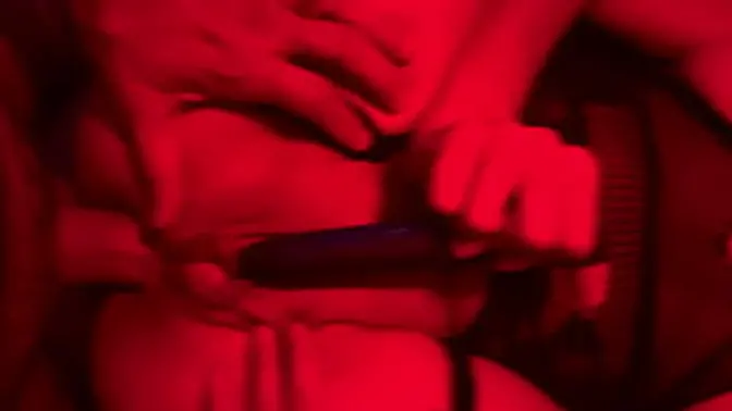 Busty wife gets plugged and fucked in the ass close up POV