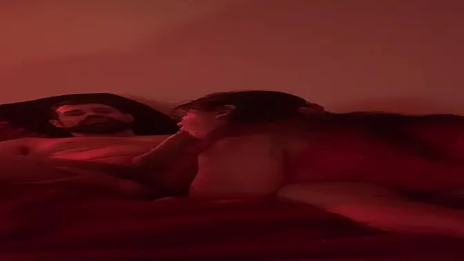 Red-headed MILF cowgirl rides and cums on dad's cock