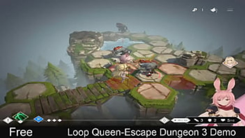 Loop Queen-Escape Dungeon 3 ( Steam demo Game) Nudity —  Roguelike —  Sexual Content —  Hentai —  RPG