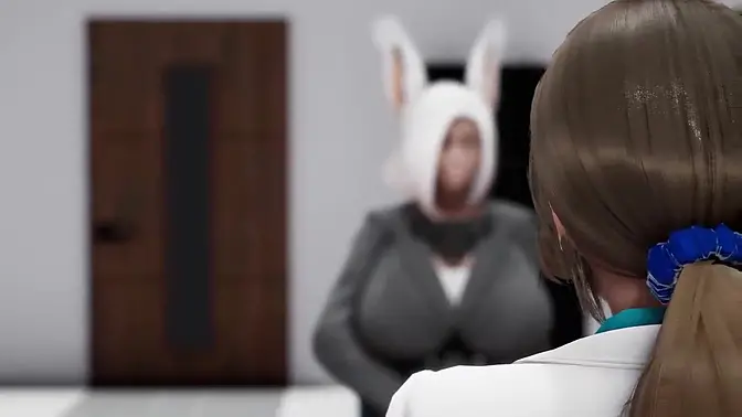 Hot Bunny Girl Craves a big hard cock to fuck her hard