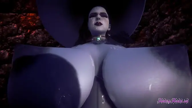 Resident Evil Hentai - Point Of View Lady Dimitresku boobjob and penetrated 