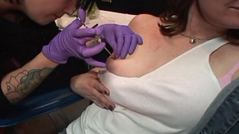 Tattoo Shop Orgy Night-Tits pierced-Pubes inked-MILFs fucked-Lesbos licked
