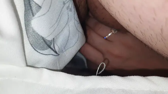 Step mom sneaks a handjob under the blanket