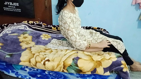 Paid teen next door's got screwed for 1k Rupees —  now she's getting pounded hard