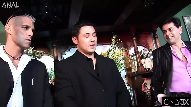 Group dance class with three girls and two guys