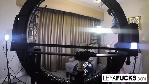 Insatiable Leya Falcon loses all control, her unbridled lust consuming her completely
