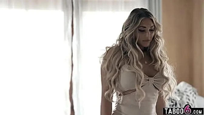 Big Tits Blonde's Cheating Blowjob and Hardcore Action