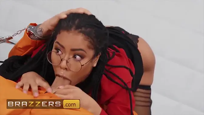 Hot ebony nurse Kira Noir gets fucked by doctor