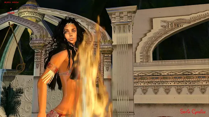 Teen Latina dances seductively then sucks cock