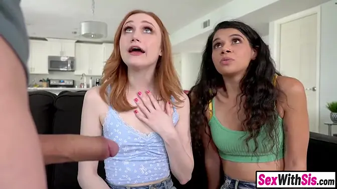 Latina cougar and her teen friend please their boyfriend