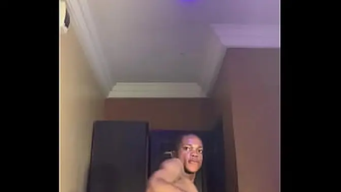 Mature man's fart interrupts behind the scenes action