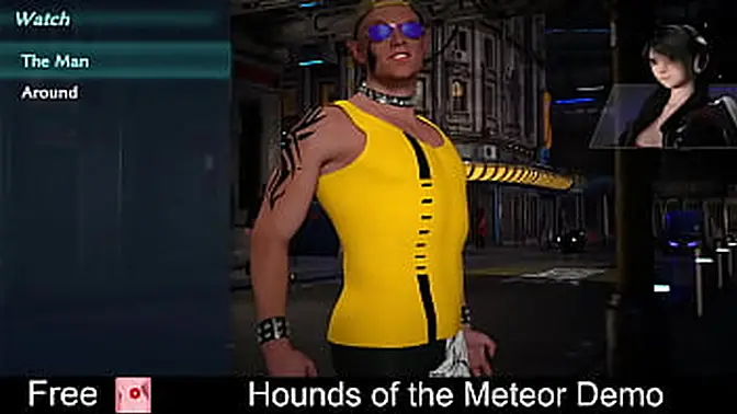 Hounds of the Meteor Demo Game &mdash;  Beat ′em Up &mdash;  Adult &mdash;  Atmospheric &mdash;  Nsfw &mdash;  Sci Fi