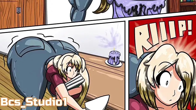 Charlotte's Big Tit Growth - Hilarious Comic