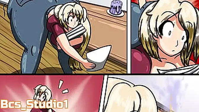 Charlotte's Big Tit Growth - Hilarious Comic