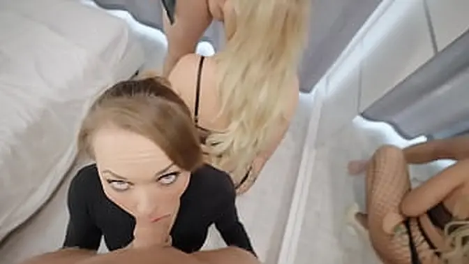 Polish couple and their friends enjoy a wild foursome swing party