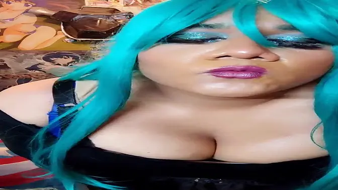 Tranny cowgirl rides lucky guy in sexy cosplay