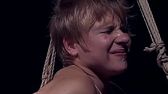 Dominant Male Rules Submissive Babe in Rope Bondage