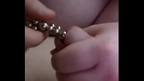 El  Toothbrush in cock then silicone nail with cumshot Steel and finger in peehole 2 cumshots with ruined orgasm